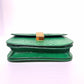 Pre-Owned Celine green snakeskin Box bag