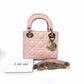 Pre-Owned Dior Pink Three-compartment Lady Dior