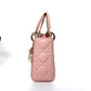 Pre-Owned Dior Pink Three-compartment Lady Dior