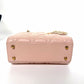 Pre-Owned Dior Pink Three-compartment Lady Dior