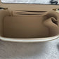 Pre-Owned Chanel pebbled leather chip-print platinum lunchbox bag