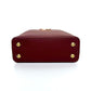 Pre-Owned Louis Vuitton Cap Limited Edition, burgundy with ostrich leather sole,