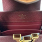Pre-Owned Louis Vuitton Cap Limited Edition, burgundy with ostrich leather sole,