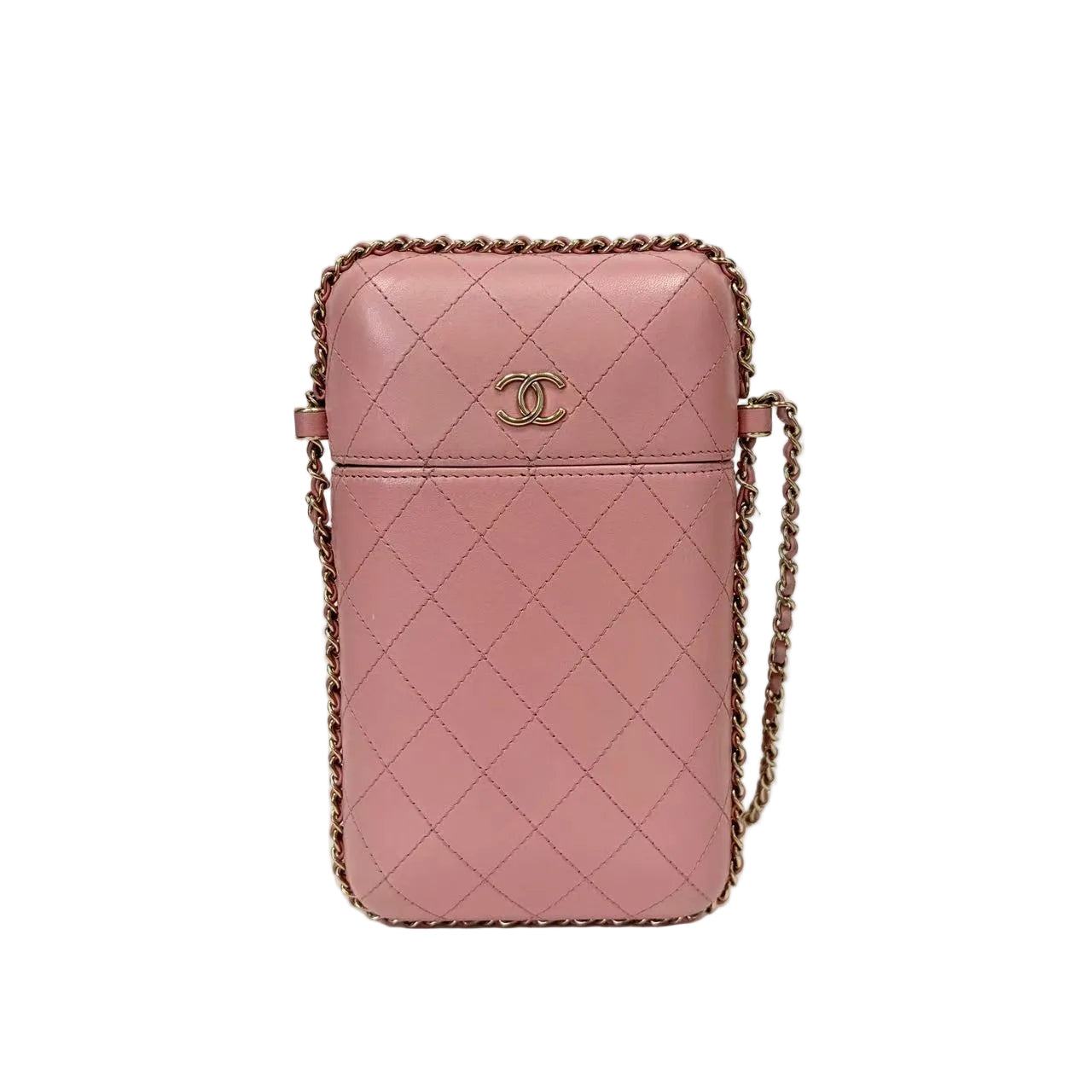 Pre-Owned Chanel Chain Around Phone Holder N18966391