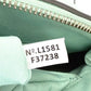 Pre-Owned Coach Blue Lace Shell Bag Year 2015