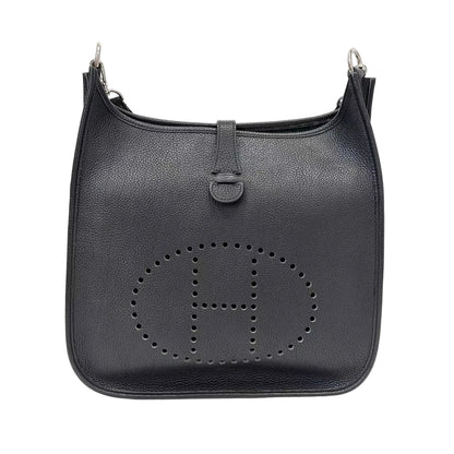 Pre-Owned Hermès Black Evelyne 33 Shoulder Bag Year 2003