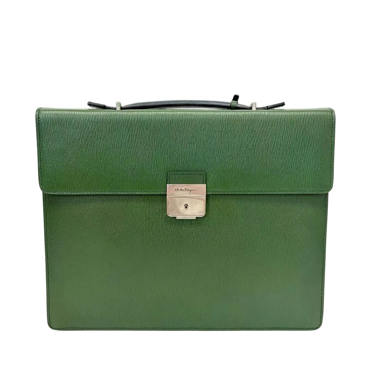 Pre-Owned Salvatore Ferragamo Briefcase Year 2014
