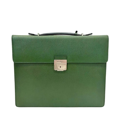 Pre-Owned Salvatore Ferragamo Briefcase Year 2014