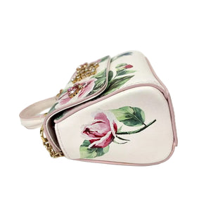 Pre-Owned Dolce &amp; Gabbana Floral-Print Handbag N20564332 Year 2017