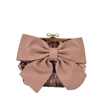 Pre-Owned Valentino Bow &amp; Sequin Chain Bag  Year 2013 N18954399