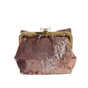 Pre-Owned RED Valentino small sequin bow shoulder bag N18954399