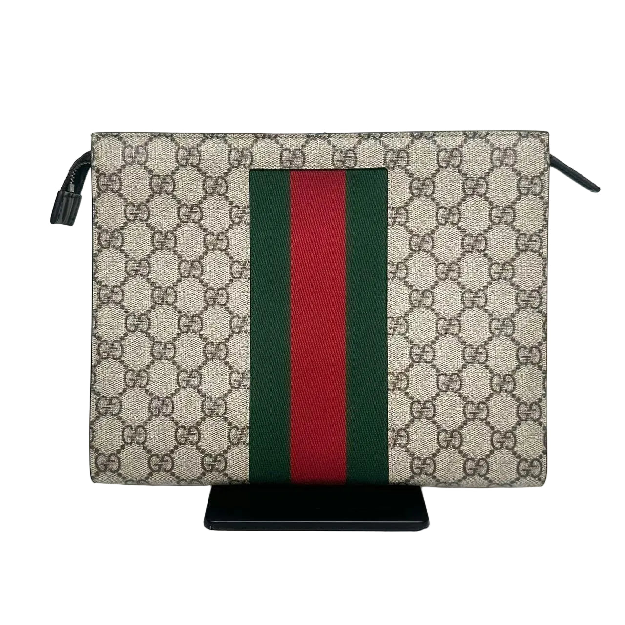 Pre-Owned Gucci Classic Toiletry Bag Color Brown wwl21348282