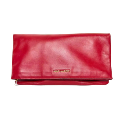 Pre-Owned Saint Laurent Red Clutch 20373416WWL