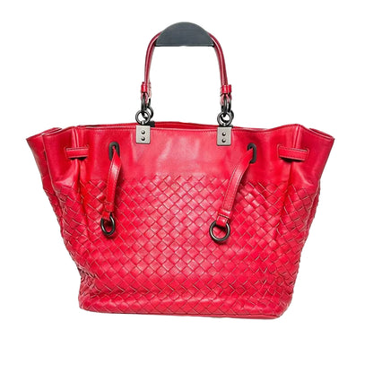 Pre-Owned Bottega Veneta Bucket Bag Color Red N21461146