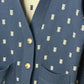 Pre-Owned Burberry Black Logo Cardigan