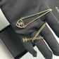 Pre-Owned Chanel 25P Heart Necklace