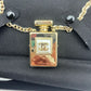 Pre-Owned Chanel 22S Perfume Bottle Necklace A90035