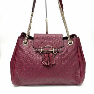 Pre-Owned Gucci Emily Large Chain Shoulder Bag N22496032