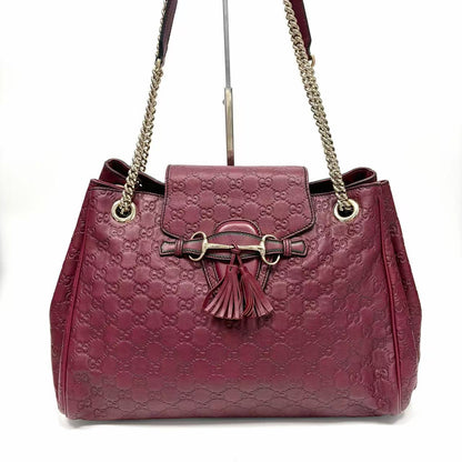Pre-Owned GUCCI Emily Series Double-G Tote Bag Year 2010 N22496032