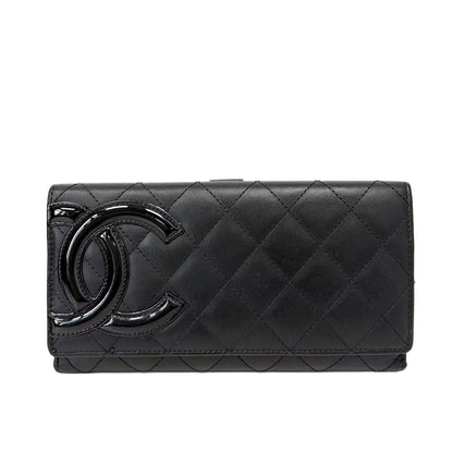 Pre-Owned Chanel Cambon Long Wallet Year 2014 N22371483