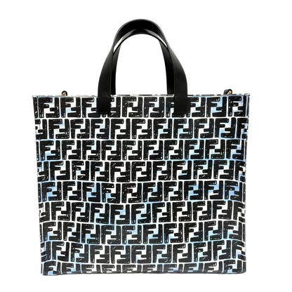 Pre-Owned FENDI  "California Sky" Limited Edition Tote Bag Year 2020 N22495994