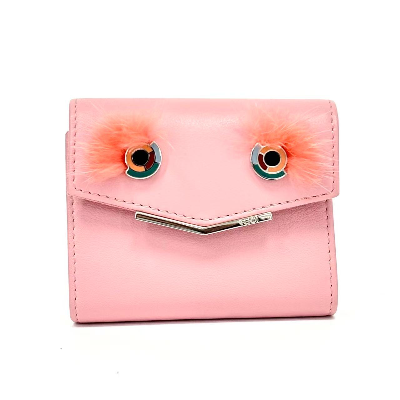 Pre-Owned Fendi Pink Coin Purse Year 2022 N22512787