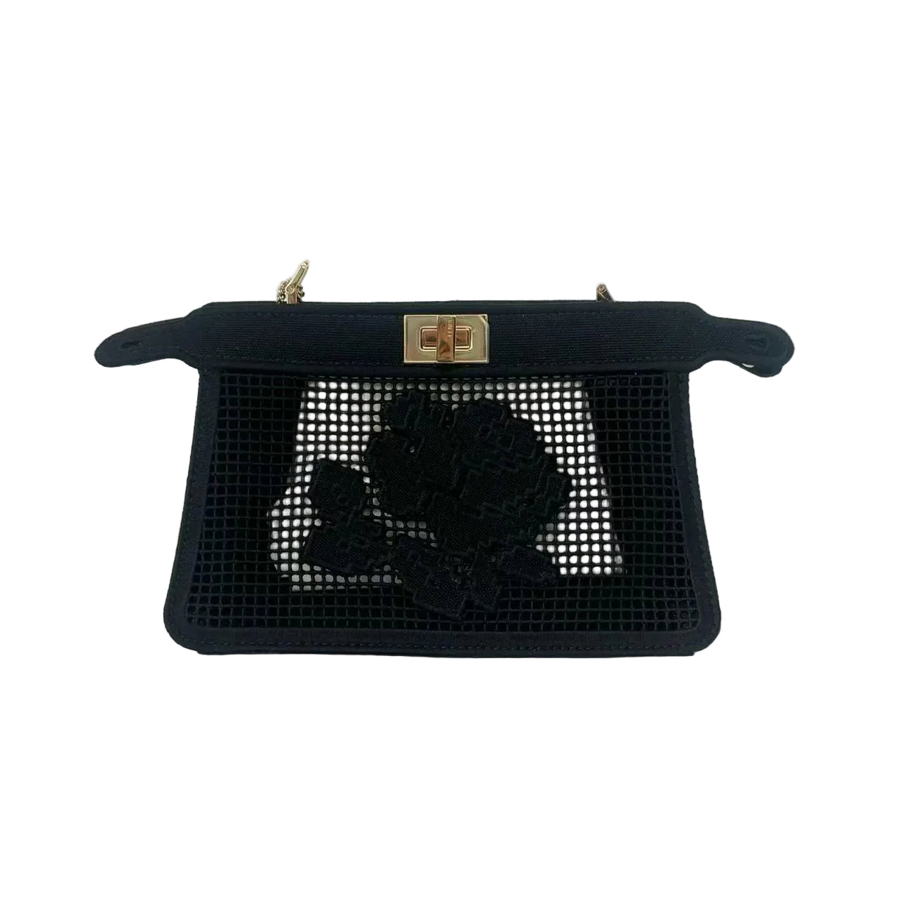 Pre-Owned Fendi Small Mesh Chain Bag Year 2021 N22514494