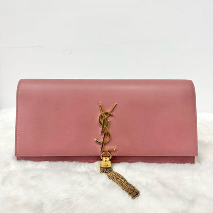 Pre-Owned YSL Saint Laurent Kate Tassel Clutch N21368037