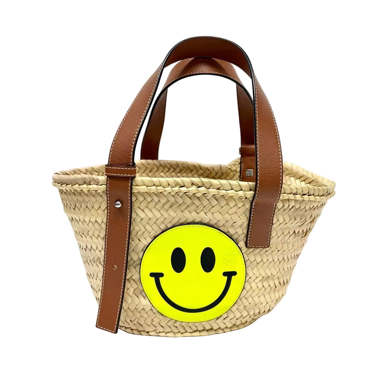 Pre-Owned LOEWE Small Woven Basket Bag Year 2019 N22532243
