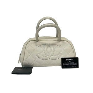 Pre-Owned Chanel Small Timeless Bowler Bag N18416658