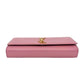 Pre-Owned YSL Pink Caviar Leather Clutch N22450019