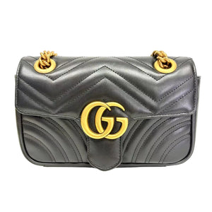 Pre-Owned Gucci GG Marmont Flap Bag N22427081