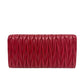 Pre-Owned Miu Miu Classic Long Flap Wallet Year 2016 N22427058