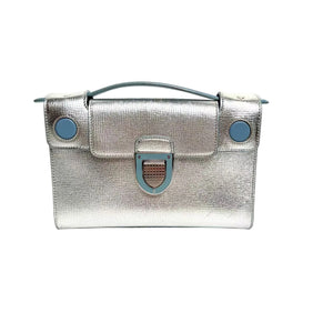 Pre-Owned Dior Silver Shield Handbag Year 2016 N22427160
