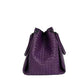 Pre-Owned Bottega Veneta Purple Woven Pumpkin Bag N22507375
