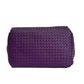 Pre-Owned Bottega Veneta Purple Woven Pumpkin Bag N22507375