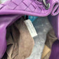 Pre-Owned Bottega Veneta Purple Woven Pumpkin Bag N22507375