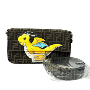 Pre-Owned Fendi × Pokémon Collaboration Baguette Bag Year 2022 N22607187