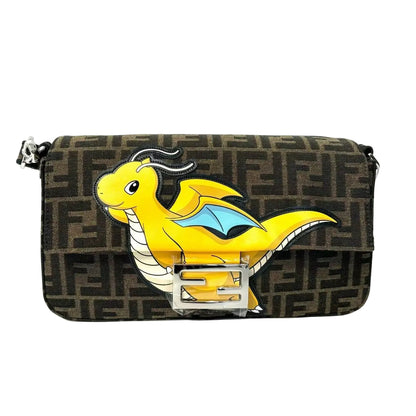 Pre-Owned Fendi × Pokémon Collaboration Baguette Bag Year 2022 N22607187