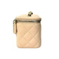Pre-Owned Chanel "Milk Tea" Beige Cosmetic Box N22606932