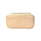 Pre-Owned Chanel "Milk Tea" Beige Cosmetic Box N22606932