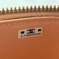 Pre-Owned Chanel "Milk Tea" Beige Cosmetic Box N22606932