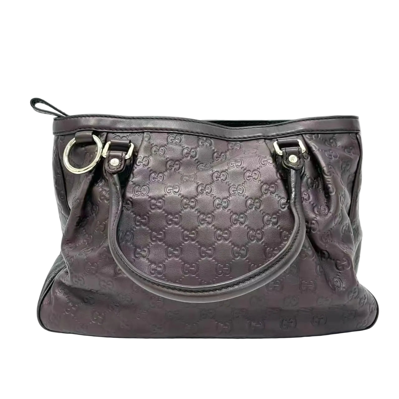 Pre-Owned Gucci Sukey Tote crafted in Microguccissima leather N22603449