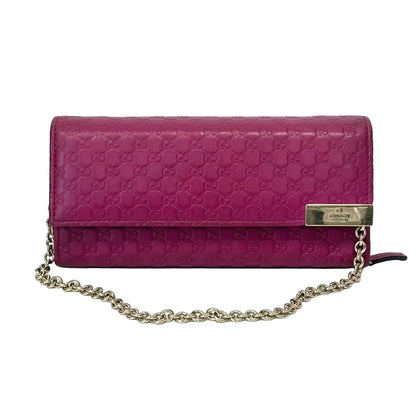 Pre-Owned Gucci Embossed Long Flap Wallet Year 2015 N22595758