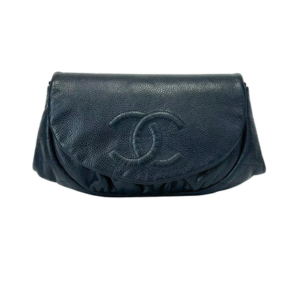 Pre-Owned Chanel Pleated Flap Chain Shoulder Bag N22620770