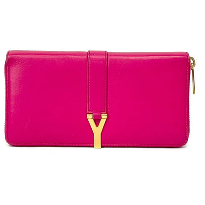 Pre-Owned Saint Laurent (YSL)  Long Zip-Around Clutch Wallet N22621669