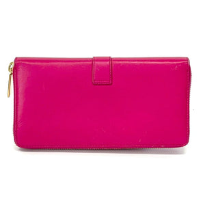 Pre-Owned Saint Laurent Y Ligne Leather Wallet N22621669