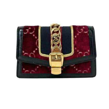 Pre-Owned Gucci Chain Wallet N22620623
