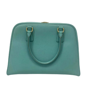 Pre-Owned Prada Shell Handbag Color Mint Blue Year 2008 N22673201