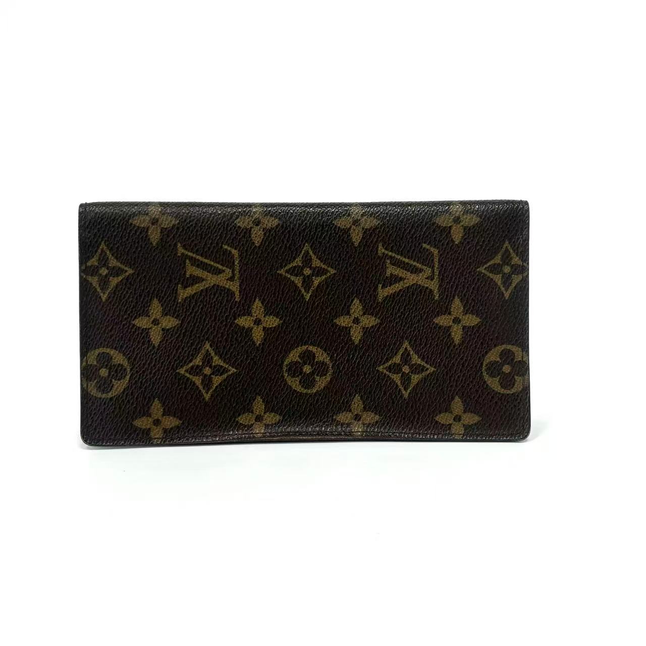 Pre-Owned LV Long Wallet Color Brown N22576668